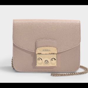 Nude/Beige Furla Crossbody Purse